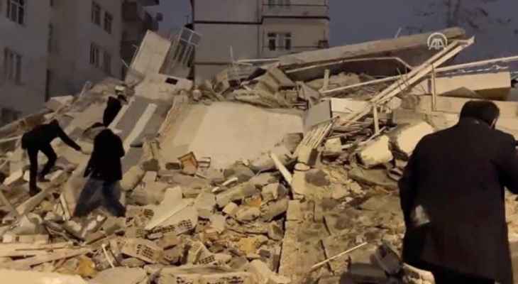 الصحة السورية: 42 قتيلا و200 إصابة في حلب وحماة واللاذقية جراء الزلزال بحصيلة غير نهائية