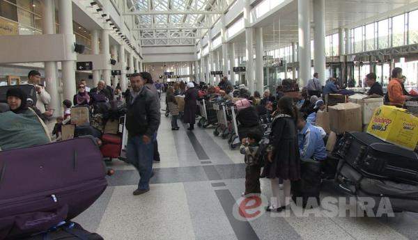 أمن المطار أوقف مراسل tf1 ساعتين لوجود سمة دخول لاسرائيل على جوازه