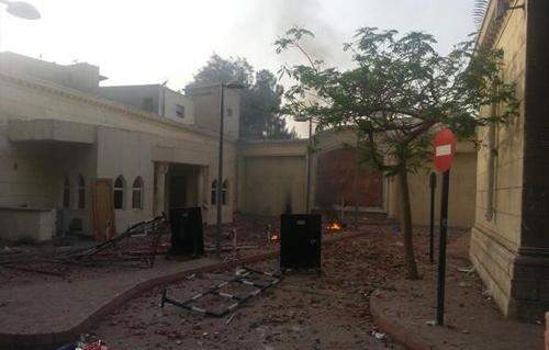 حزب مصري: الإعتداء على الكاتدرائية نفذته ميلشيات تحت رعاية أجهزة الأمن