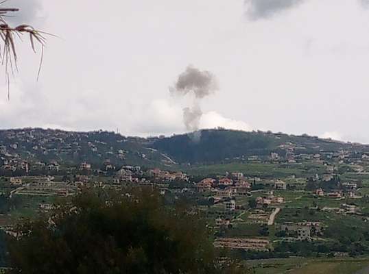 "النشرة": قصف مدفعي إسرائيلي على تلة العويضة وحولا والوزاني وميس الجبل واطراف مركبا