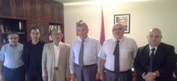 وفد من حزب &quot;الرمغافار&quot; زار السفارة الأرمنية في لبنان