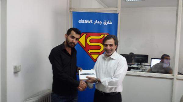 حسان شقير يفوز بجائزة &quot;Elsawt.com&quot; الأسبوعية