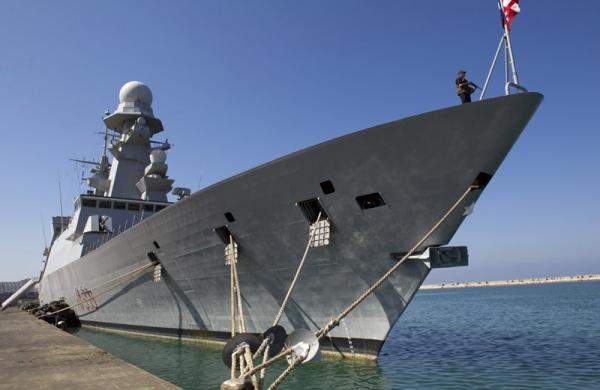 سفينة ايطالية جديدة تنضم الى قوة &quot;اليونيفيل&quot; العاملة في جنوب لبنان