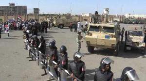 وصول هيئة محكمة جنايات القاهرة إلى مقر أكاديمية الشرطة قبل محاكمة مرسي