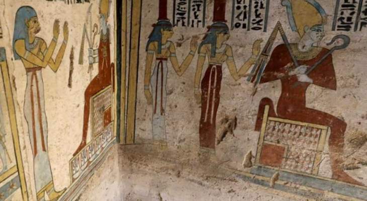 إكتشاف مقبرة بحالة جيدة من العصر البطلمي في مصر