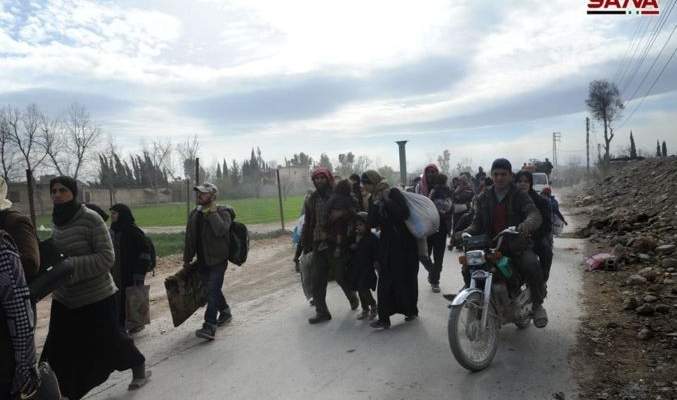 دفاع روسيا:79702 مدنياً تم إجلاؤهم من الغوطة الشرقية منذ بدء عملية إنسانية