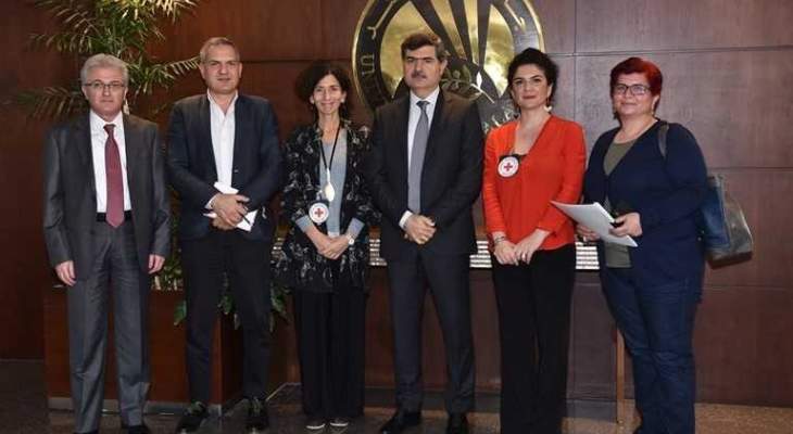 اتفاقية تعاون بين جامعة البلمند واللجنة الدولية للصليب الأحمر 