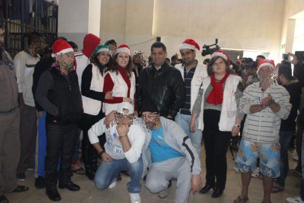 جمعية نسروتو-أخوية السجون في لبنان احتفلت بعيد الميلاد في سجون البقاع