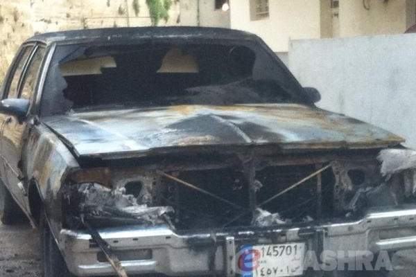 النشرة: احراق سيارة في بلدة خربة داود بعكار