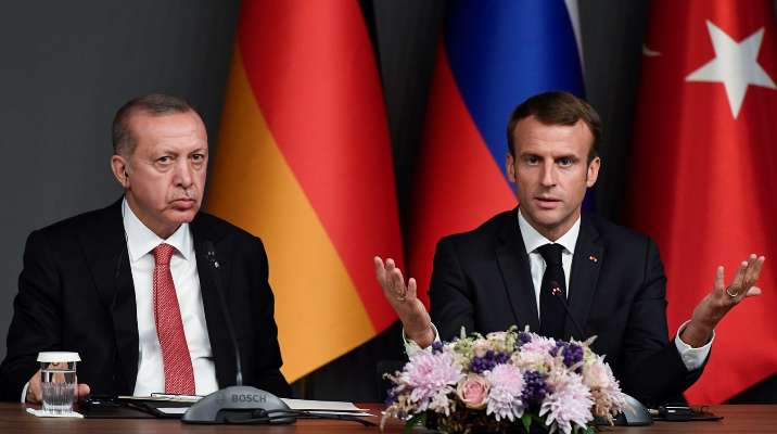 اردوغان بحث مع ماكرون بالعلاقات الثنائية وملفات إقليمية: تركيا تبذل جهدها لإنهاء الحرب الروسية- الأوكرانية