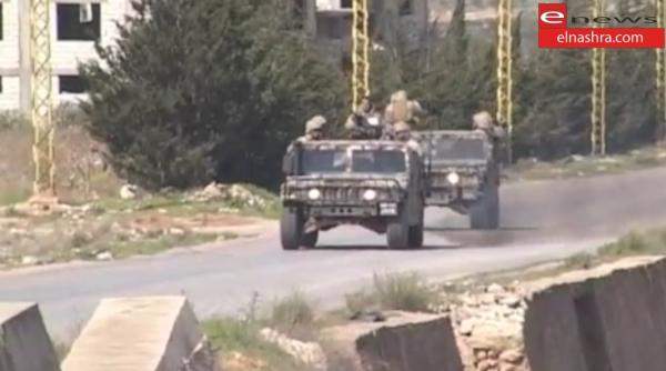الجيش يسير دوريات ويقيم حواجز في احياء بلدة عرسال