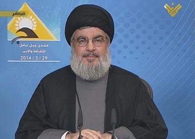 نصرالله أكد وقوف حزب الله والمقاومة في لبنان الى جانب المقاومة في غزة 