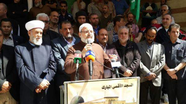 ممثل حماس بصيدا أكد تمسك حماس بخيار المقاومة كخيار وحيد لا بديل