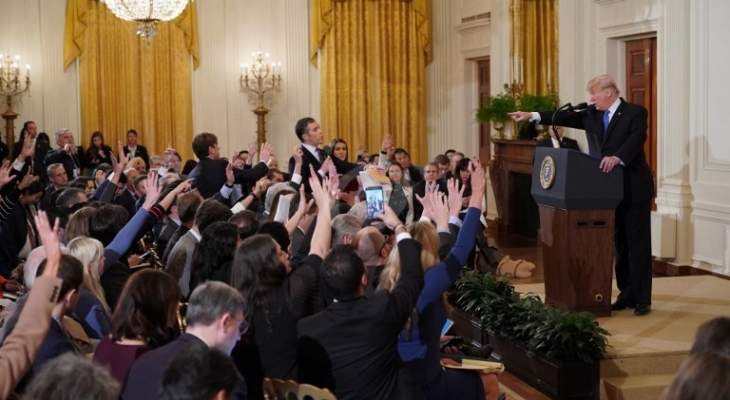 البيت الأبيض يسحب تصريح مراسل "CNN" بعد سجال حاد مع ترامب
