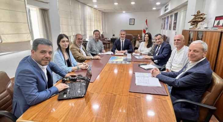 نصار عقد اجتماعاً بوزارة السياحة للبحث في مشروع مدينة السينما اللبنانية