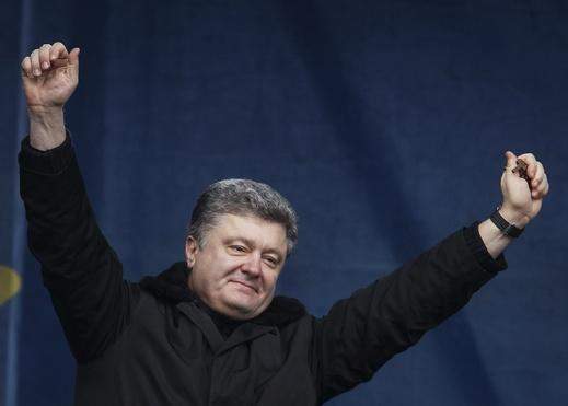 الرئيس الأوكراني يدعو إلى ارسال قوة حفظ سلام دولية إلى شرق البلاد
