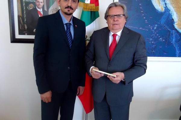 سفير المكسيك في لبنان يزور رئيس مجلس الأعمال اللبناني الصيني