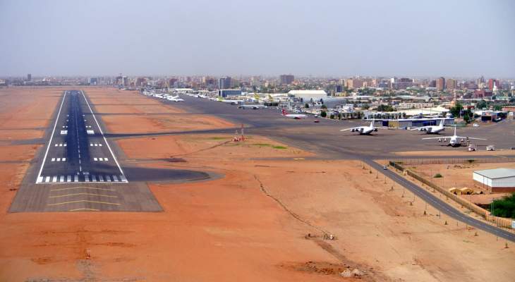 تعليق كل الرحلات الجوية في مطار الخرطوم الدولي اعتبارا من اليوم وحتى 30 تشرين الأول