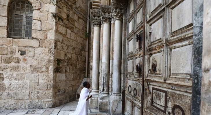 تأجيل فتح أبواب كنيسة القيامة في القدس لموعد لم يحدد