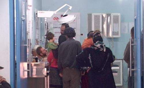 نقل جريحين سوريين إلى مستشفى بوريا في طبريا الليلة الماضية