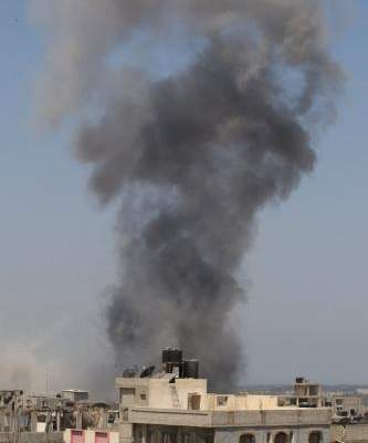 &quot;الجزيرة&quot;: قصف اسرائيلي يستهدف خزان الوقود في محطة الكهرباء بقطاع غزة 