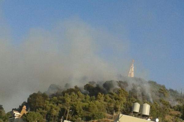 النشرة: اندلاع حريق للمرة الثانية خلال يومين في احراج بلدة مغدوشة