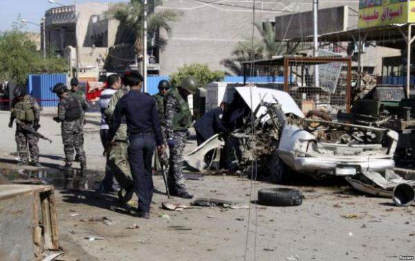 انفجار سيارة مفخخة قرب مطعم شعبي في منطقة الحبيبية شرق بغداد