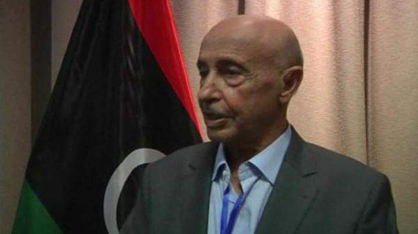 رئيس مجلس النواب الليبي طالب المجتمع الدولي بتحمل مسؤولياته تجاه ليبيا