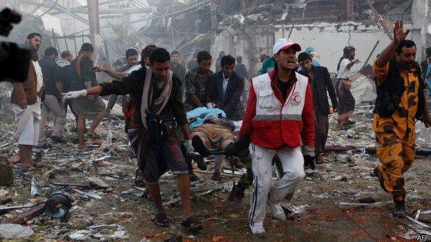 مقتل وإصابة 11 من الحوثيين بتفجير وسط اليمن