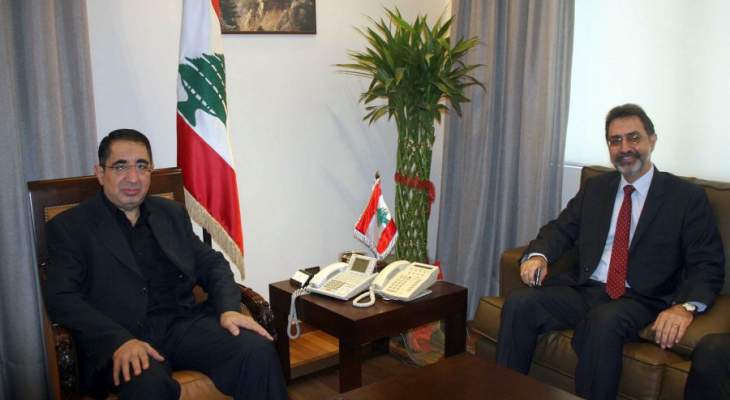 الحاج حسن: لضرورة تقوية العلاقات الثنائية اللبنانية - البرازيلية