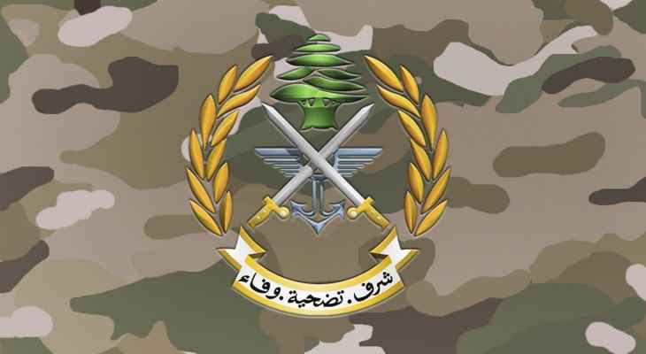 الجيش: استشهاد أحد العسكريَّين اللذين أصيبا في اشتباكات مع مهربين عند الحدود الشمالية