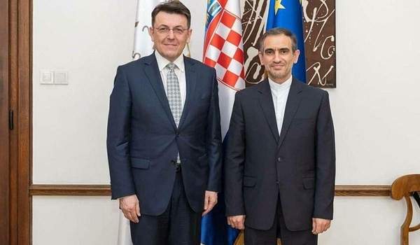 رئيس غرفة التجارة في كرواتيا: مهتمون بتنمية العلاقة مع إيران