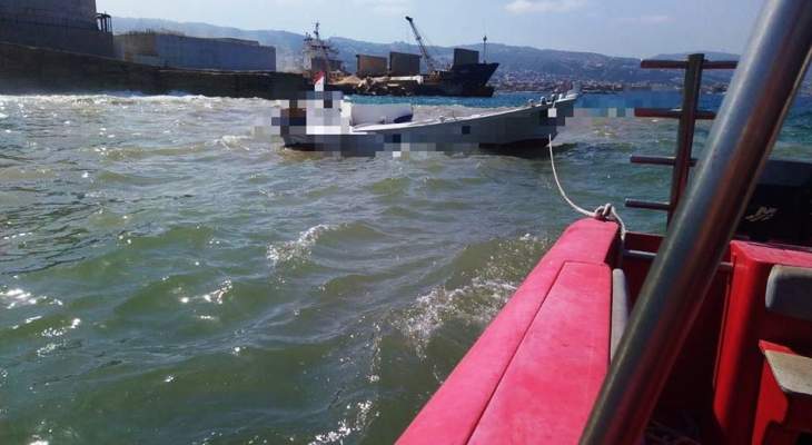 الدفاع المدني: سحب زورق صيد على متنه شخص إلى ميناء البترون بعد تعطل محركه
