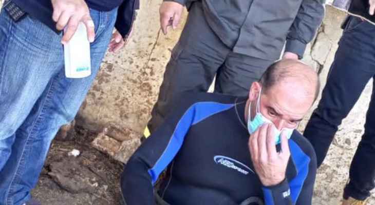 الدفاع المدني: انتشال جثة رجل سوري من داخل بئر في منيارة