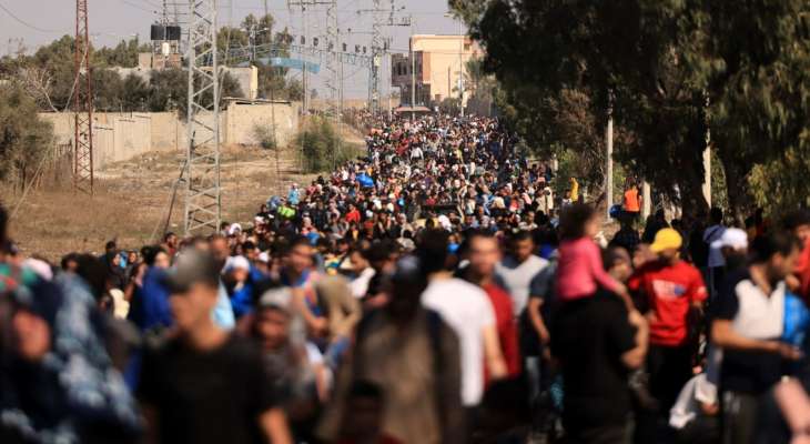 "الأونروا": عدد النازحين من رفح تجاوز 630 ألف فلسطيني