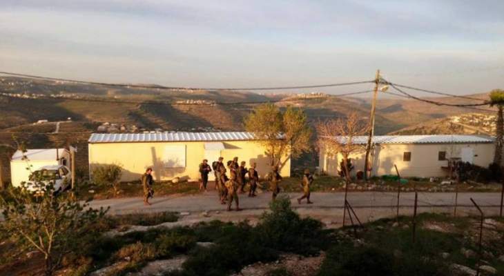النشرة: ورشة عسكرية اسرائيلية تستكمل شق الطريق في محيط بركة النقار