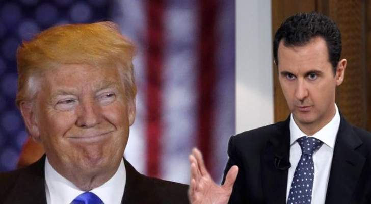 ترامب: مستقبل الأسد لا يشكل عقبة أمام تسوية النزاع في سوريا