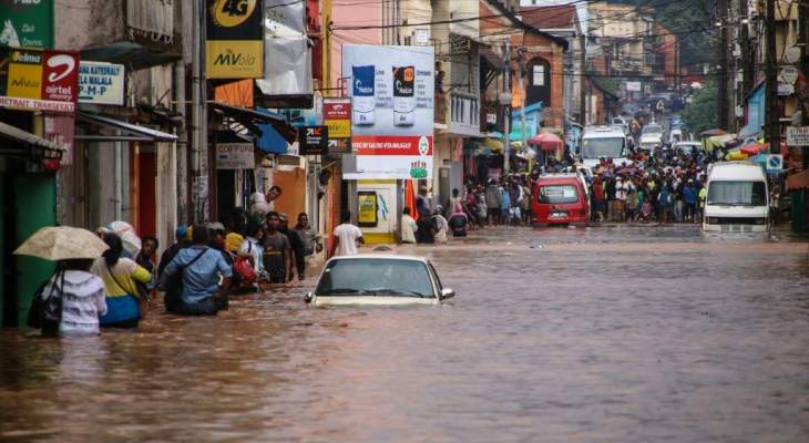 مقتل 26 شخصا وفقدان 15 آخرين في مدغشقر جراء الأمطار الغزيرة
