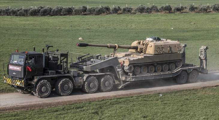 الجيش التركي عزز نقاط مراقبته في إدلب بمدافع ودبابات وناقلات جند مدرعة