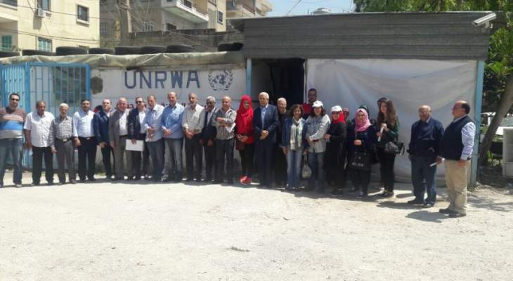 المؤسسات الأهلية بصيدا تؤكد تضامنها مع مطالب اللاجئين الفلسطينيين