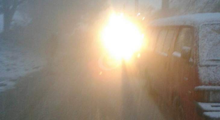 النشرة: احتراق سيارة على طريق مجدليا زغرتا بسبب ارتفاع درجات الحرارة