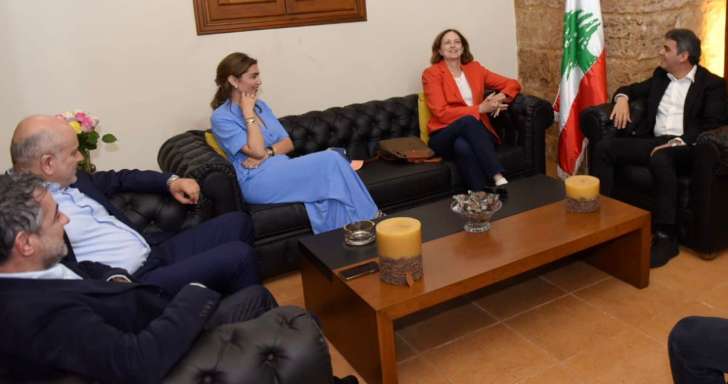 الحواط التقى سفيرة أميركا في جبيل: إقحامنا بالحرب لا يُمكن وضع حدّ له إلا عبر تطبيق القرارات الدولية