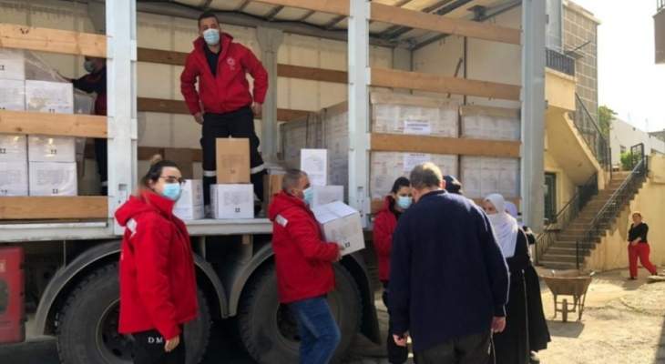 لجنة الصليب الأحمر الدولية تنتهي من توزيع 600 حصة غذائية لمنطقة حاصبيا