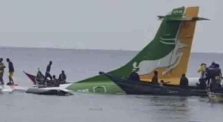 تحطم طائرة ركاب في بحيرة فكتوريا بتنزانيا