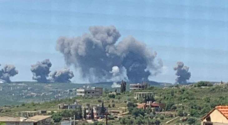 18 غارة إسرائيلية استهدفت راميا وعيتا الشعب وبيت ليف وجبل بلاط