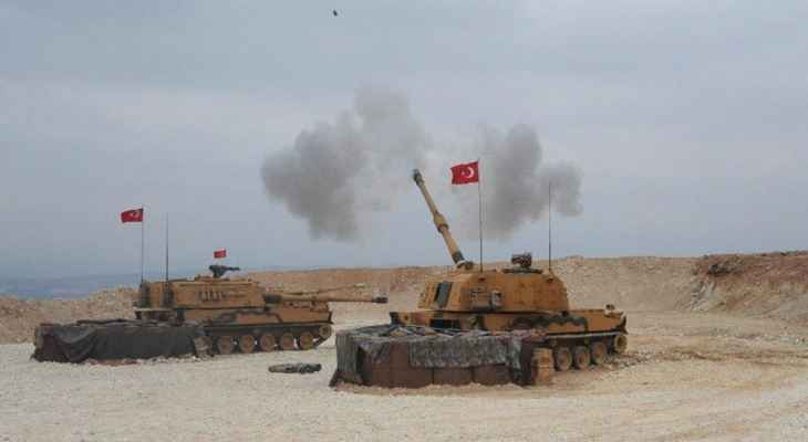 المرصد السوري: القوات التركية جددت قصفها الصاروخي على محيط الـ"M4" في ريف الرقة الشمالي