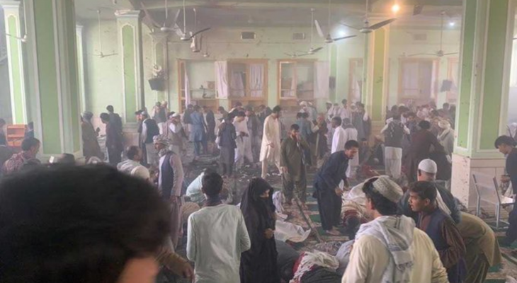 سلطات قندهار: إرتفاع حصيلة ضحايا تفجير أحد مساجد الشيعة وسط أفغانستان إلى 41 قتيلا و80 مصابا