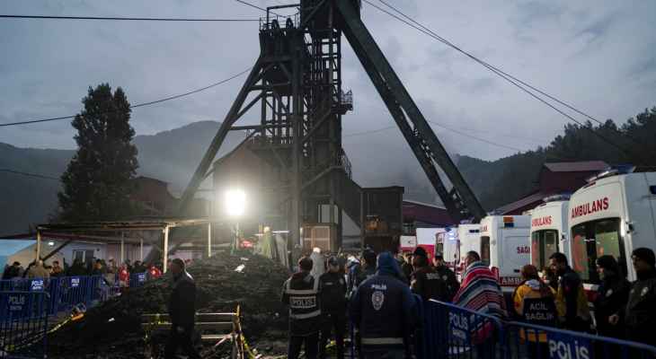 وزير الداخلية التركي: 15 شخصًا ما زالوا عالقين في منجم الفحم