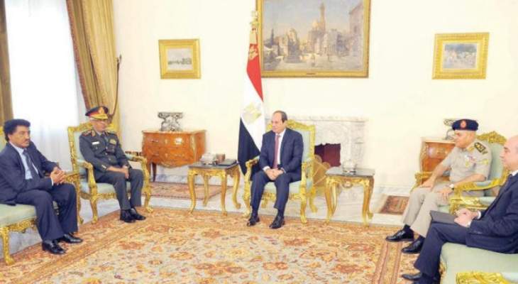 السيسي: لعدم السماح لأي مشكلات بالتأثير على العلاقات بين مصر والسودان