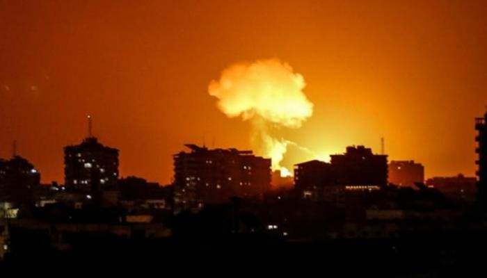 الجيش الإسرائيلي شن سلسلة غارات على قطاع غزة استهدفت مواقع تابعة لحماس